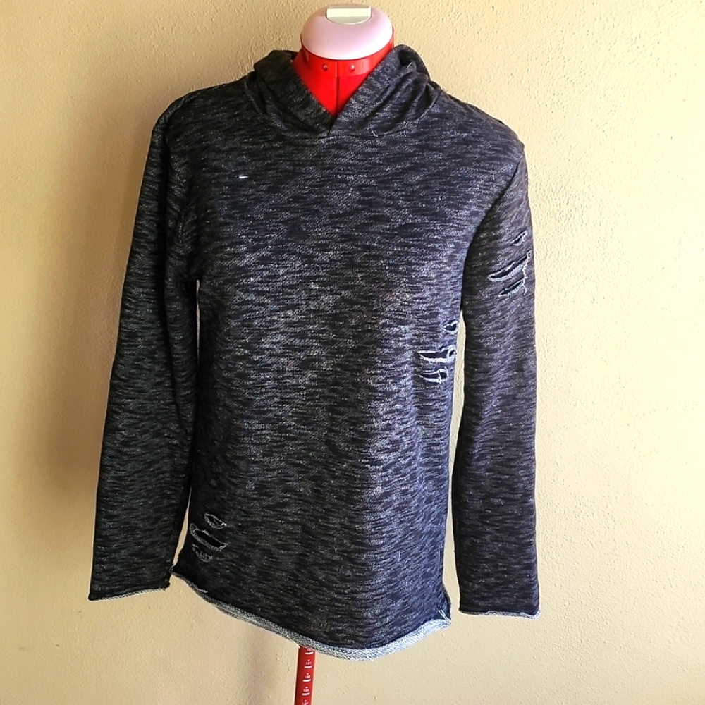 Art Class Distressed Pullover Hoodie